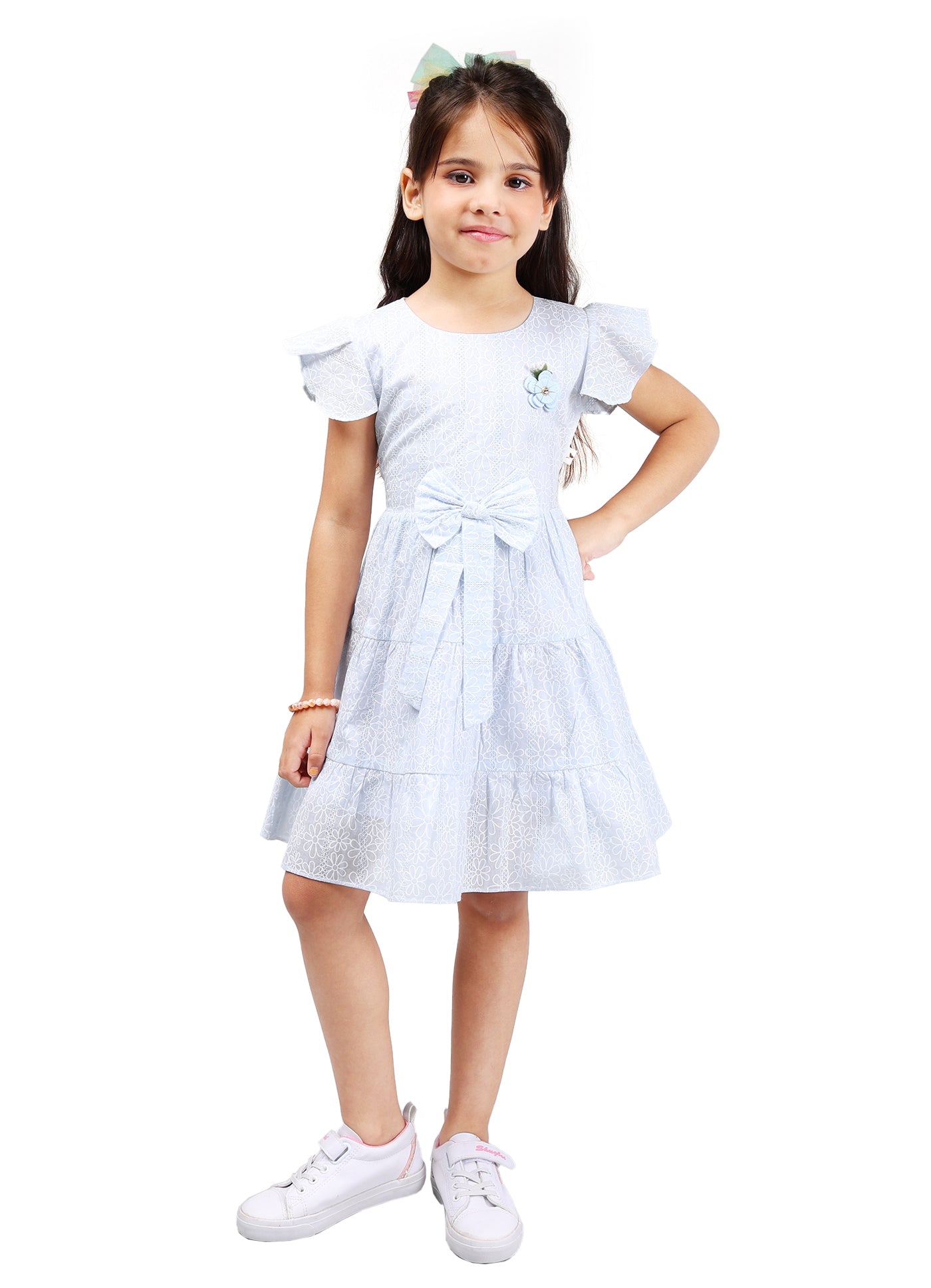 Lino Print Delight Frock