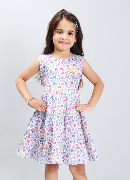 Multi-Style Print Dress