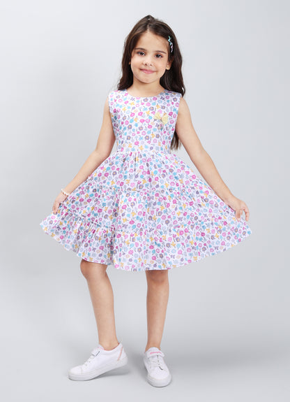 Multi-Style Print Dress