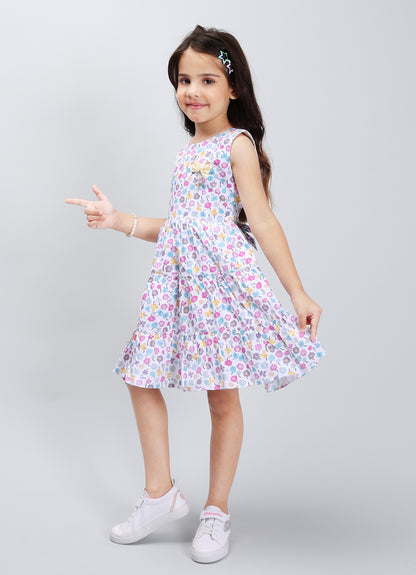 Multi-Style Print Dress