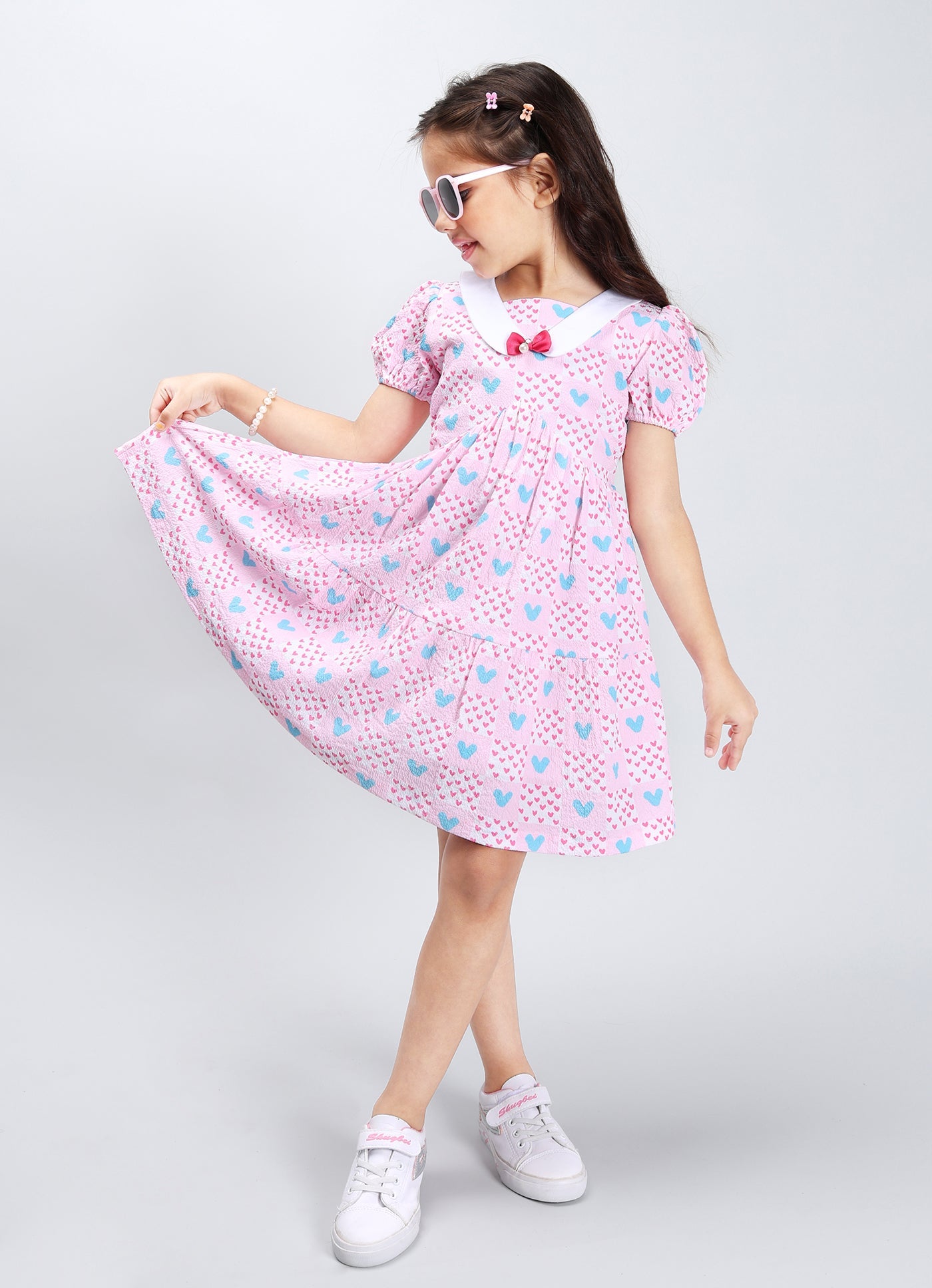 Playful Peter Pan Frock
