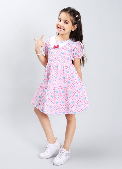 Playful Peter Pan Frock