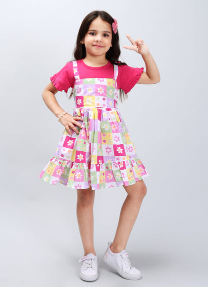 Dungaree Delight Frock
