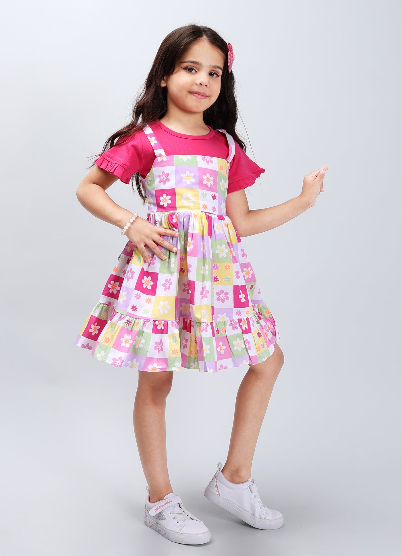 Dungaree Delight Frock