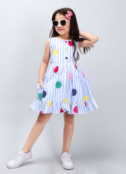 Lovely Digital Print Frock