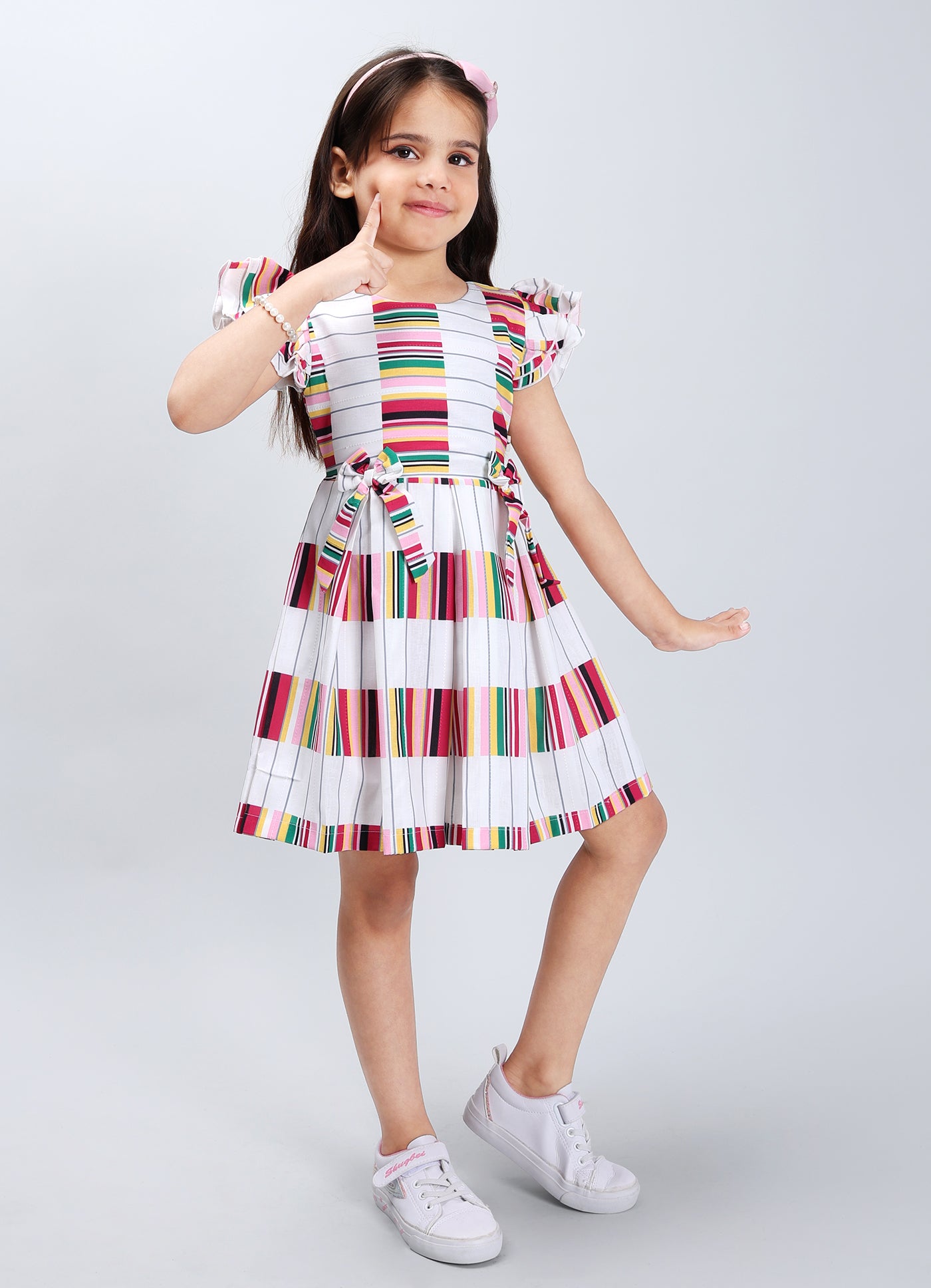 Breathable Solid Color Frock