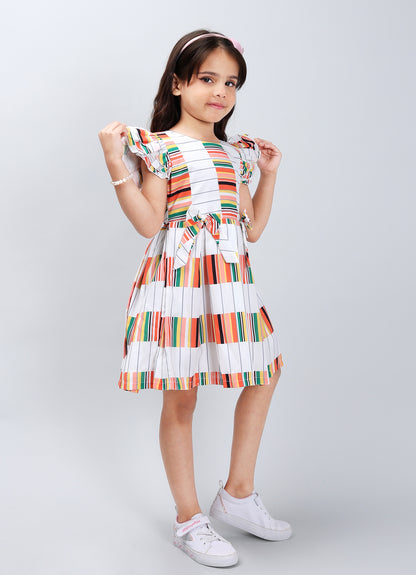 Breathable Solid Color Frock