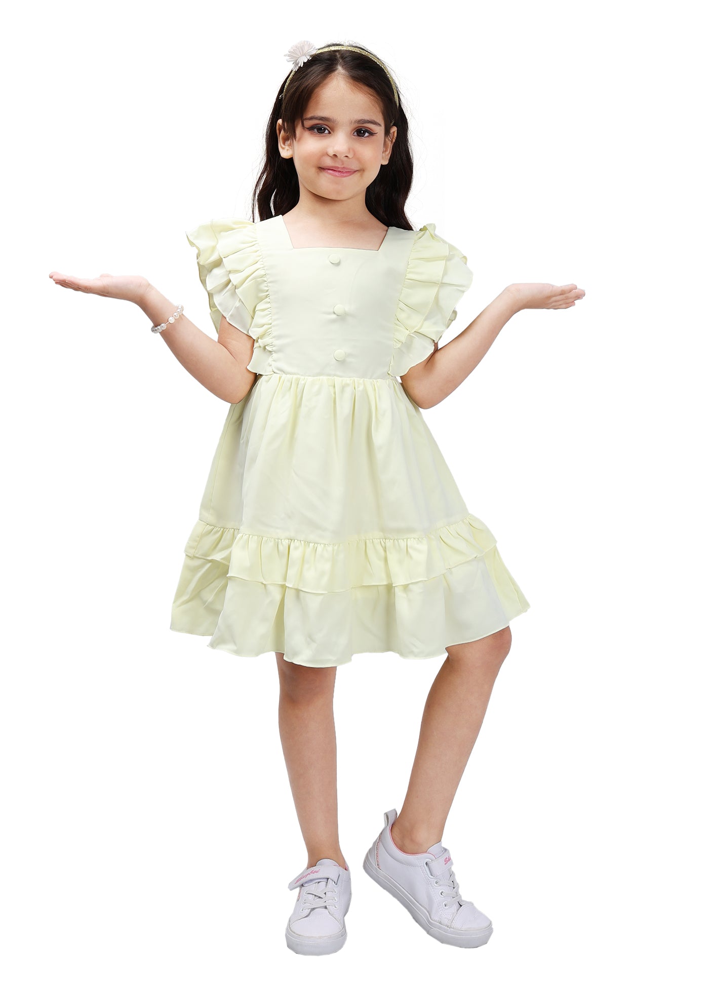 Solid Color Delight Frock