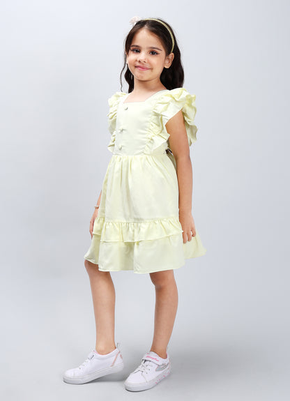Solid Color Delight Frock