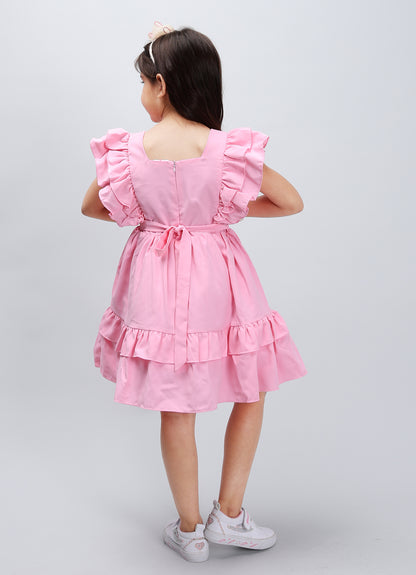 Solid Color Delight Frock