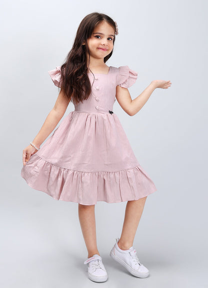 Classic Solid Color Frock