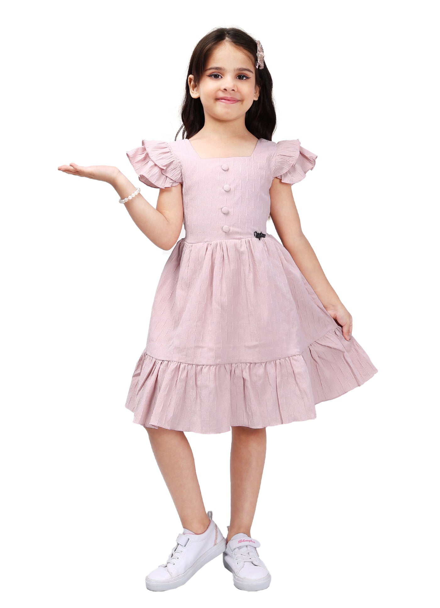 Classic Solid Color Frock