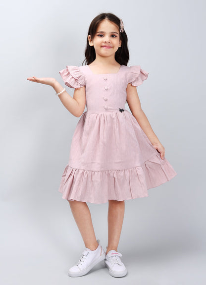 Classic Solid Color Frock