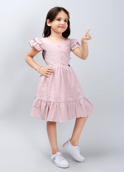 Classic Solid Color Frock