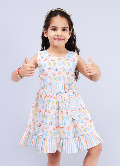 Charming Zip Closure Dress