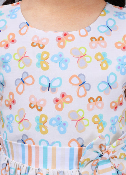 Charming Zip Closure Dress